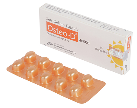 Picture of Osteo-D 40000 Capsule